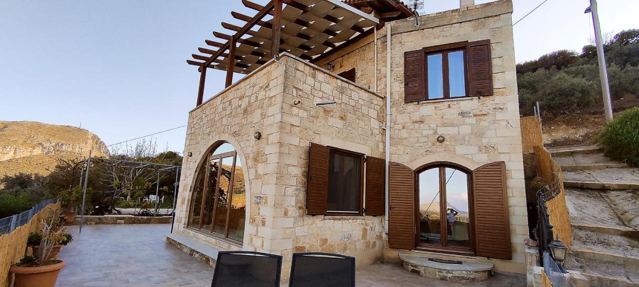 Vasiliki'S Residence Amazing View Kíssamos Exterior foto